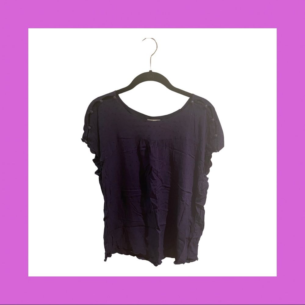 Maeve Navy Blue Blouse